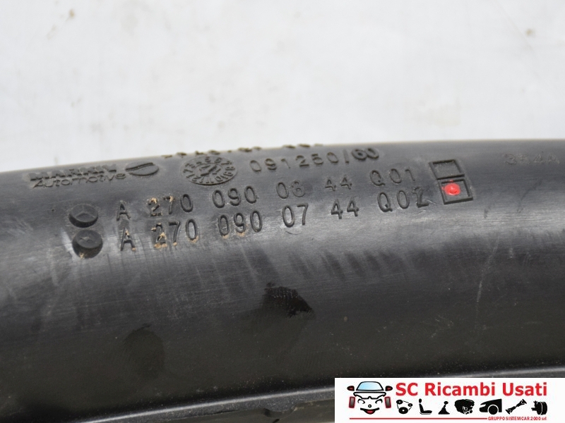 Tubo Aspirazione Mercedes Classe A200 W176 1.6 Bz A2700900744 - 27669
