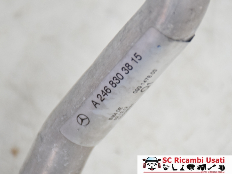 Tubo Aria Condizionata Mercedes Classe A W176 A2468303815 - 27685 Tubo Aria Condizionata Mercedes Classe A W176 A2468303815 - 27685