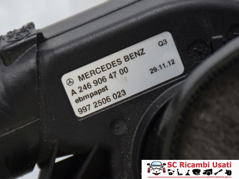 Ventola Abitacolo Mercedesclasse Classe A W176 A2469064700 - 27724