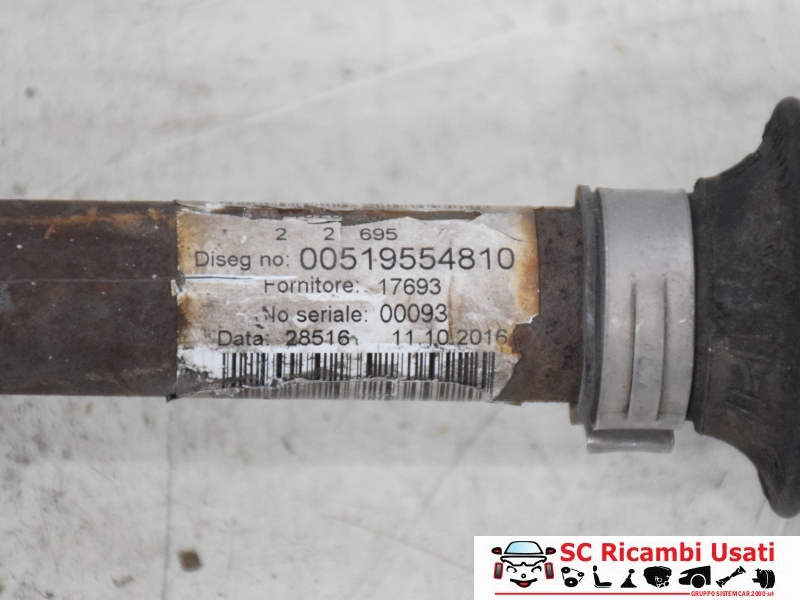 Semiasse Sinistro Fiat 500 51787863 - 30298