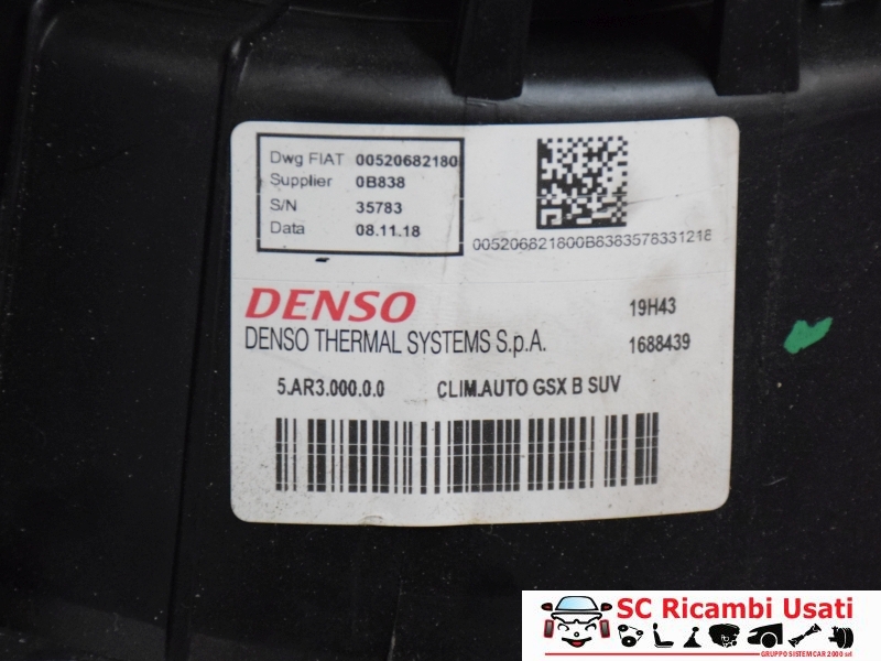 Stufa Jeep Renegade Bi-Zona 52068218 - 32245