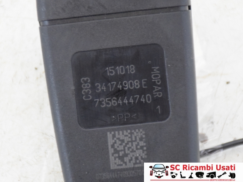 Attacco Cintura Posteriore Centrale Jeep Renegade 735644474 - 32338