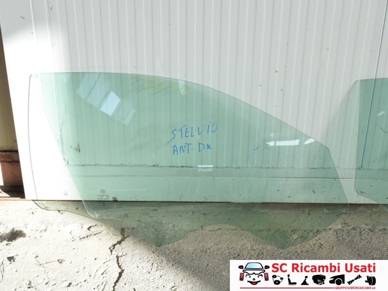 Vetro Scendente Anteriore Dx Alfa Romeo Stelvio  - 33751