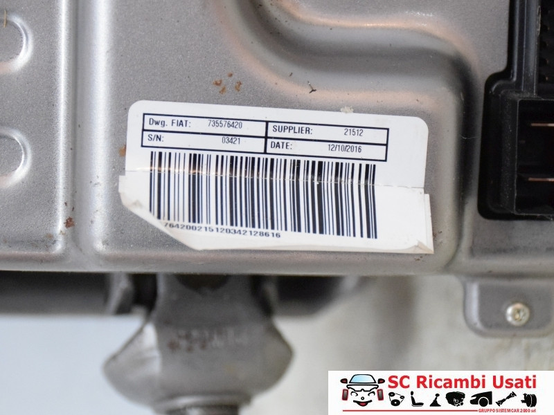 PIANTONE STERZO FIAT 500 Serie 735576420 (15>)