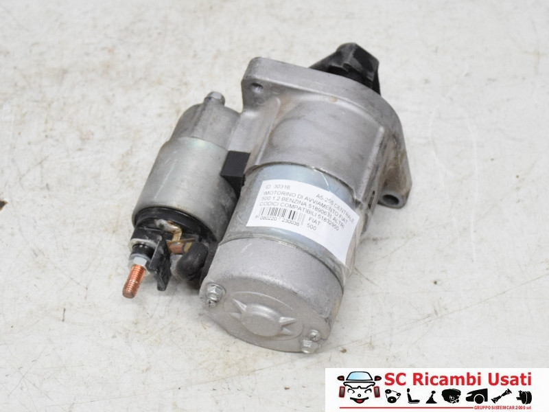 51832950 MOTORINO AVVIAMENTO FIAT 500 Serie benzina