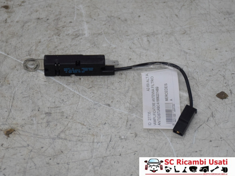 AMPLIFICATORE ANTENNA MERCEDES Classe A Serie (W176) A1668201489 (12>18)