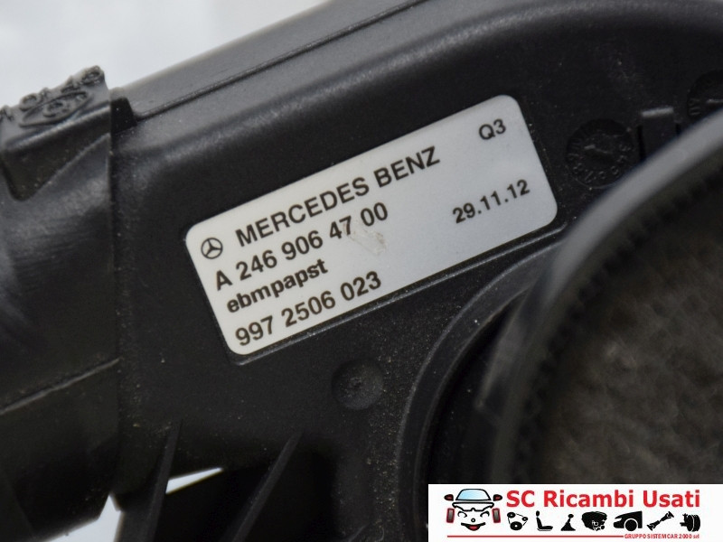 VENTOLA RISCALDAMENTO MERCEDES Classe A Serie (W176) A2469064700 (12>18)