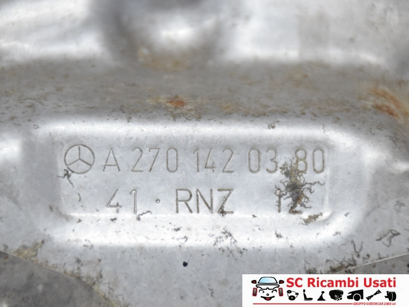A2701420380 A2701420380 CARTER PROTEZIONE DI CALORE MERCEDES Classe A Serie (W176) diesel