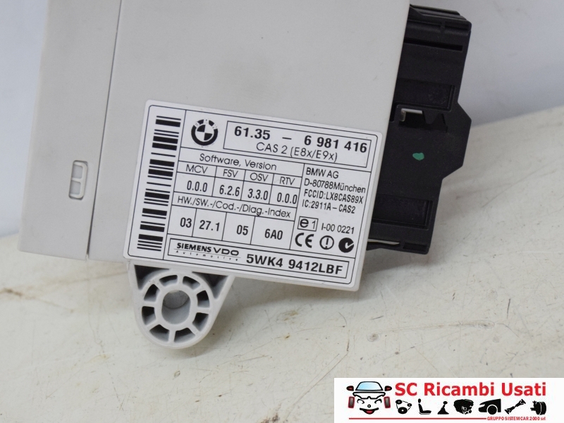 Centralina Cas Bmw Serie 3 E90 61356981416 - 24353