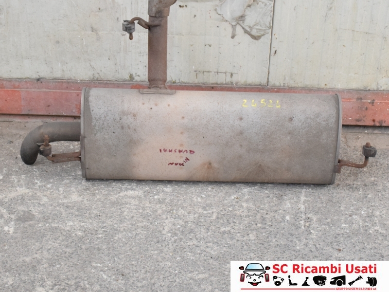 Marmitta Nissan Qashqai J10 2.0 Dci 20100JD700 - 24524