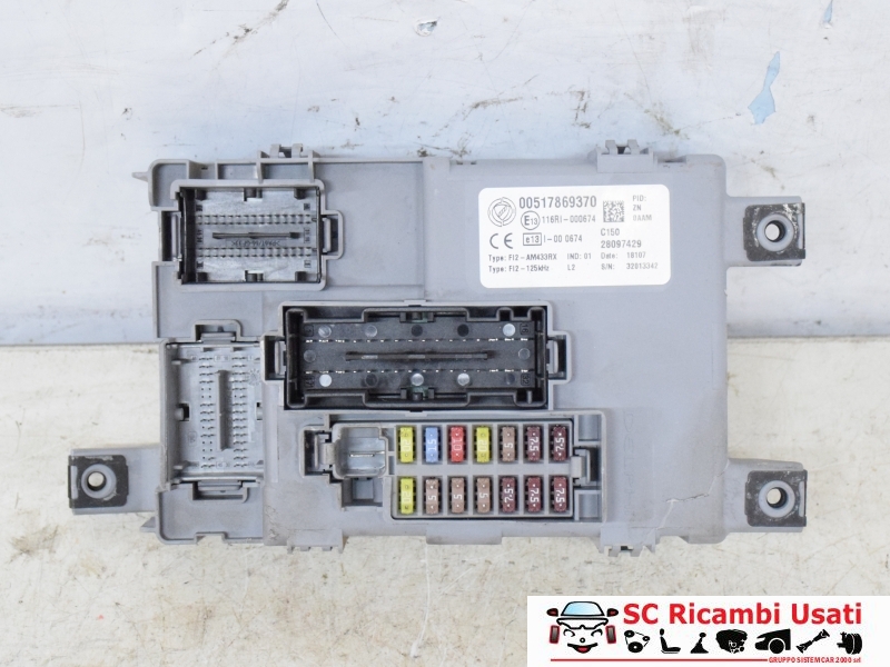 Body Computer Fiat 500 51786937 - 30207 Body Computer Fiat 500 51786937 - 30207