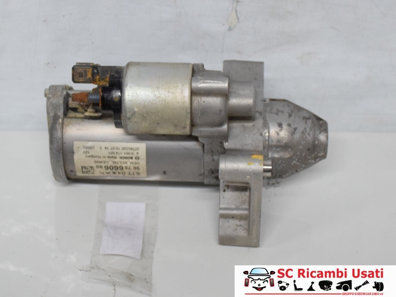 Motorino Di Avviamento Opel Crossland X 9675660680 48.000 KM - 34158