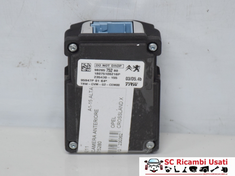 Telecamera Anteriore Opel Crossland X 9826575280 - 34211