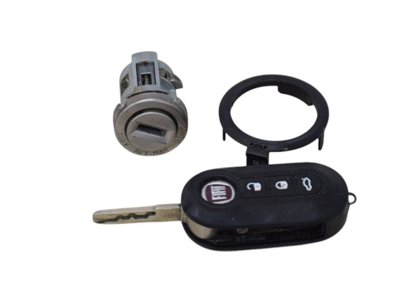 51800628 BLOCCHETTO ACCENSIONE CON CHIAVE PIU FIAT 500 Serie diesel