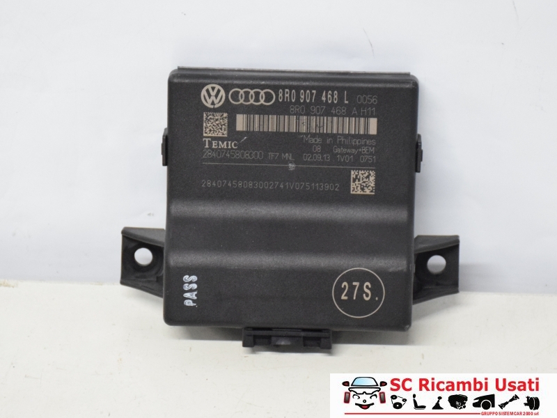 Centralina Controllo Porte Audi A4 Avant 2013 8R0907468L 8R0907468A - 14328