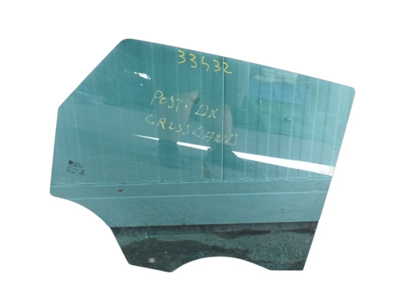 Vetro Scendente Posteriore Destro Opel Crossland X  - 33432