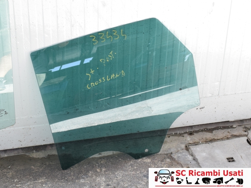 Vetro Scendente Posteriore Sx Opel Crossland X  - 33434