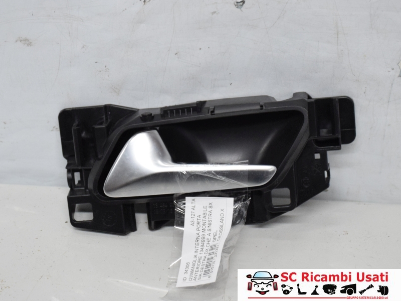 Maniglia Interna Porta Sinistra Opel Crossland X 13484999 - 34306 Maniglia Interna Porta Sinistra Opel Crossland X 13484999 - 34306