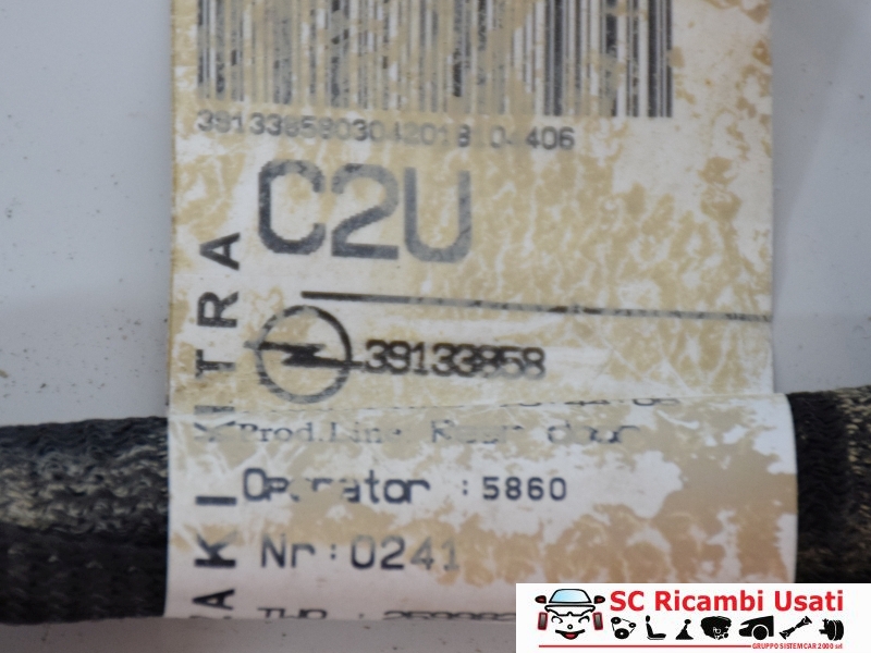 Cablaggio Porta Posteriore Dx Opel Crossland X 39133858 39103266 - 34334 Cablaggio Porta Posteriore Dx Opel Crossland X 39133858 39103266 - 34334
