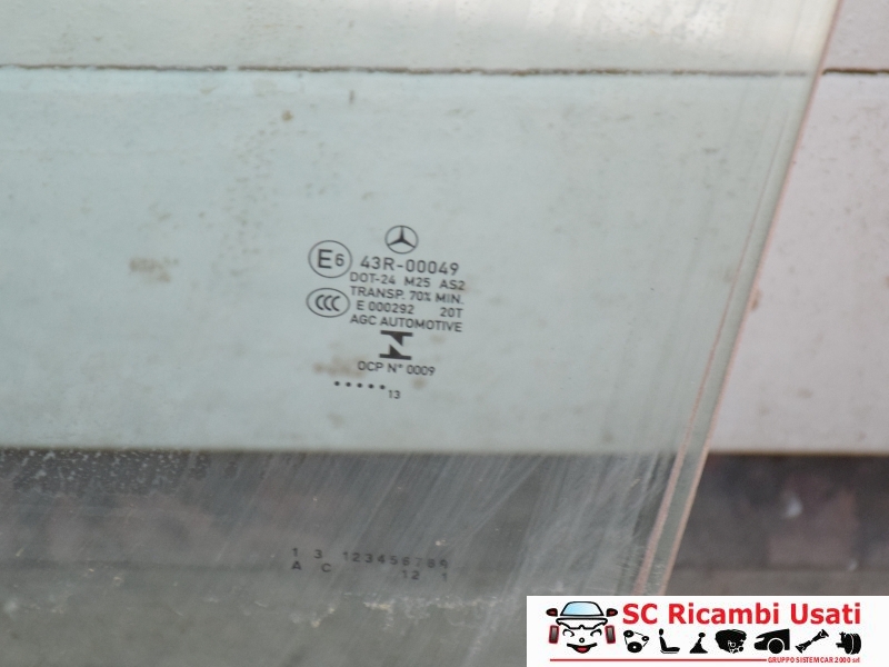 Vetro Anteriore Sinistro Mercedes Classe B W246  - 34401