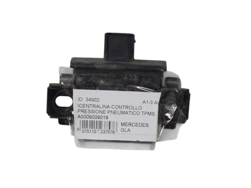 Centralina Pressione Pneumatici Mercedes Gla A0009009018 - 34902