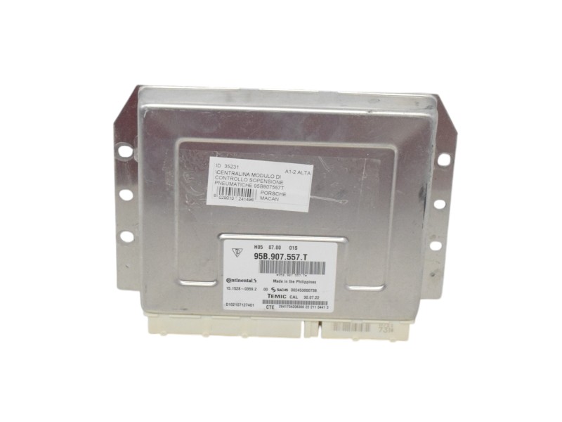 Centralina Sospensioni Pneumatiche Porsche Macan 95B907557T - 35231 Centralina Sospensioni Pneumatiche Porsche Macan 95B907557T - 35231