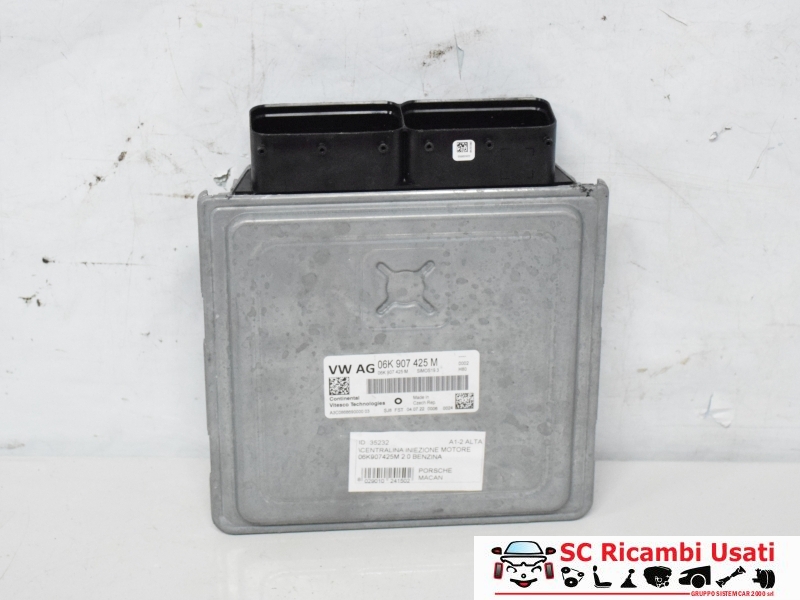 Centralina Motore Porsche Macan 2.0 Benzina 06K907425M - 35232
