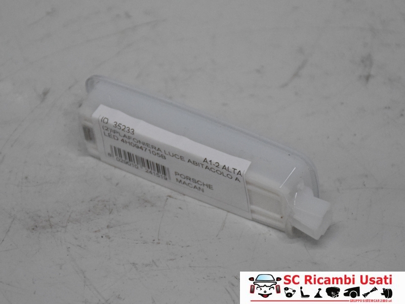 Luce Abitacolo Porsche Macan 4H0947105B - 35233 Luce Abitacolo Porsche Macan 4H0947105B - 35233