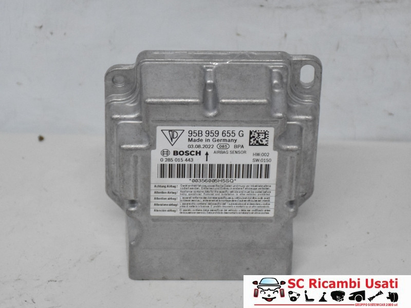 CENTRALINA AIRBAG PORSCHE Macan Serie (18>) 95B959655G (19>)