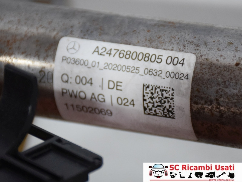TRAVERSA SOTTOCRUSCOTTO MERCEDES GLA Serie (H247) A2476800805 (20>)
