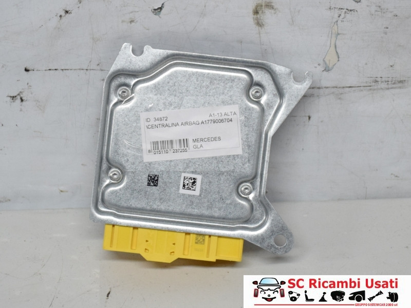 CENTRALINA AIRBAG MERCEDES GLA Serie (H247) A1779006704 (20>)