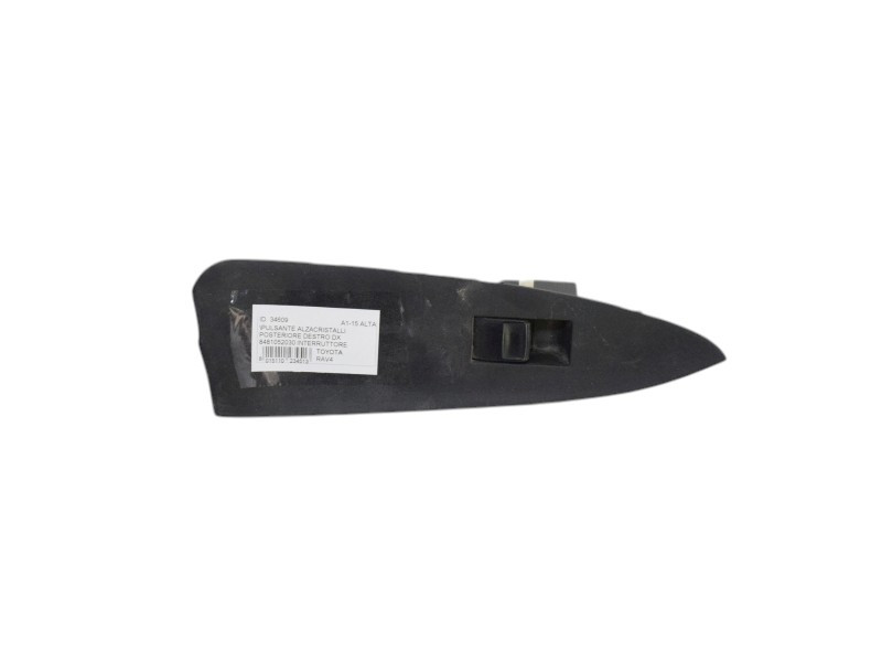 PULSANTE ALZAVETRO POSTERIORE DESTRO TOYOTA Rav4 4° Serie 8481052030 (05>09)
