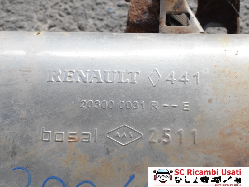 Marmitta Terminale Di Scarico Renault Scenic - 30061 Marmitta Terminale Di Scarico Renault Scenic - 30061