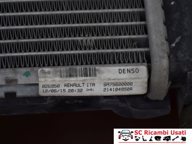 Radiatore Renault Zoe 214104950R - 31495 Radiatore Renault Zoe 214104950R - 31495