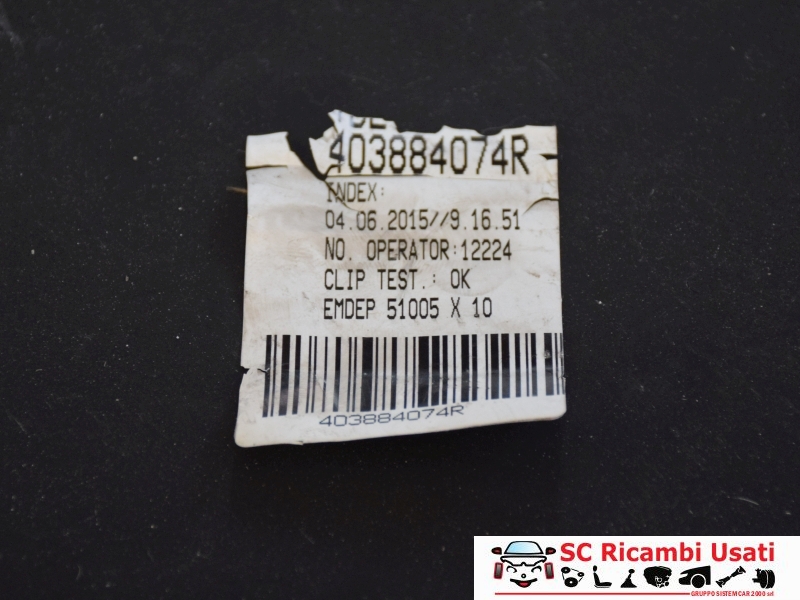 Cablaggio Impianto Vano Motore Renault Zoe 403884074R - 31565