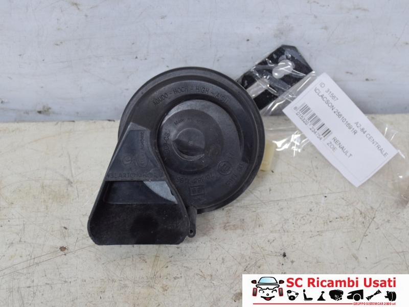 Clacson Renault Zoe 256101691R - 31567
