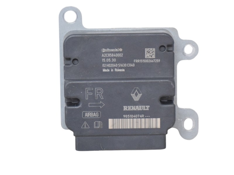 Centralina Airbag Renault Zoe 985104074R - 31694 Centralina Airbag Renault Zoe 985104074R - 31694