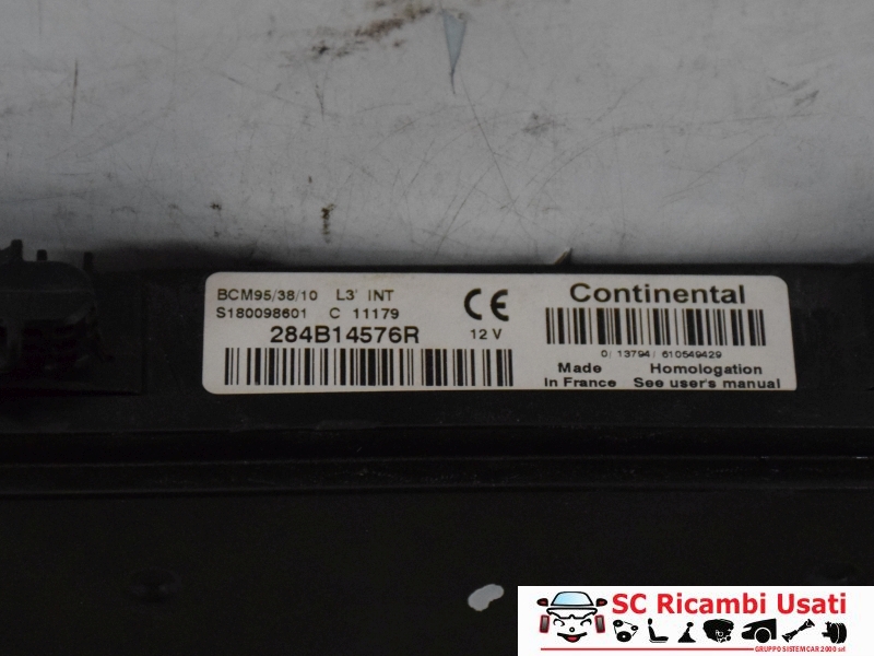 Centralina Body Computer Renault Scenic 3 284B14576R - 31742 Centralina Body Computer Renault Scenic 3 284B14576R - 31742