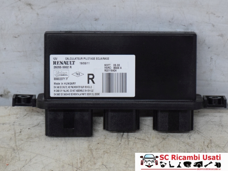 Centralina Faro Xenon Renault Scenic 3 260550002R - 31745