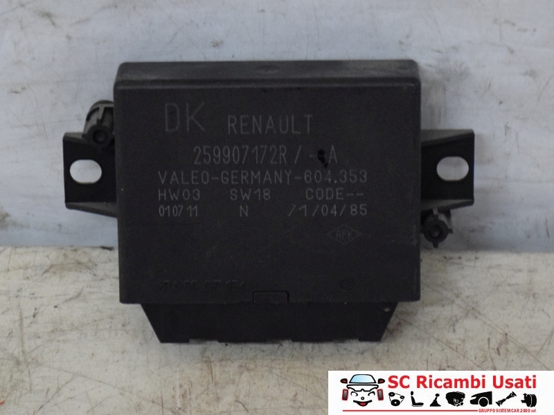 Centralina Sensori Di Parcheggio Renault Scenic 3 259907172R - 31746