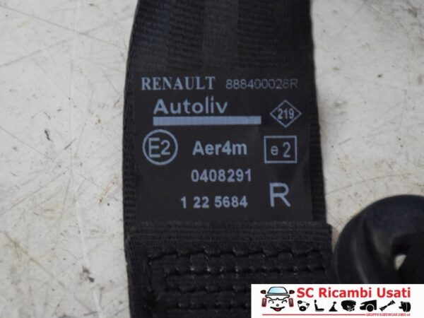 Cintura Posteriore Destra Renault Scenic 3 888400028R