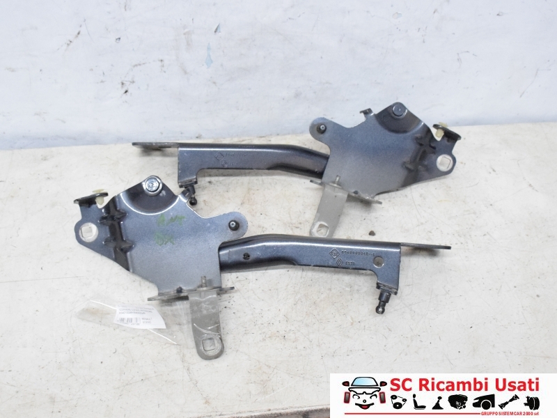 Cerniere Cofano Anteriore Renault Scenic 3 654010004R 654000004R - 31813 Cerniere Cofano Anteriore Renault Scenic 3 654010004R 654000004R - 31813