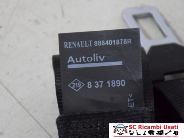 Cintura Di Sicurezza Posteriore Renault Clio 4 888401878R