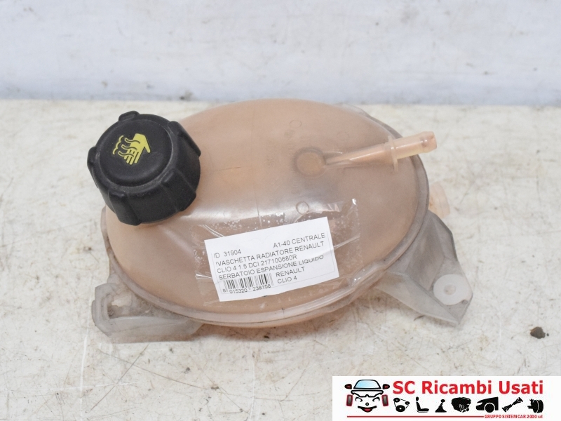 Vaschetta Radiatore Renault Clio 4 1.5 Dci 217100680R - 31904 Vaschetta Radiatore Renault Clio 4 1.5 Dci 217100680R - 31904