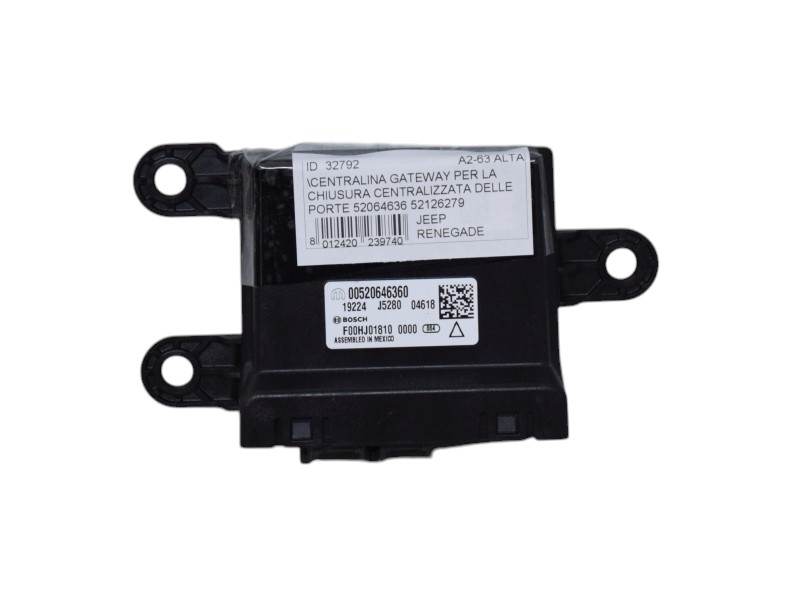 Centralina Gateway Jeep Renegade 52064636 - 32792 Centralina Gateway Jeep Renegade 52064636 - 32792