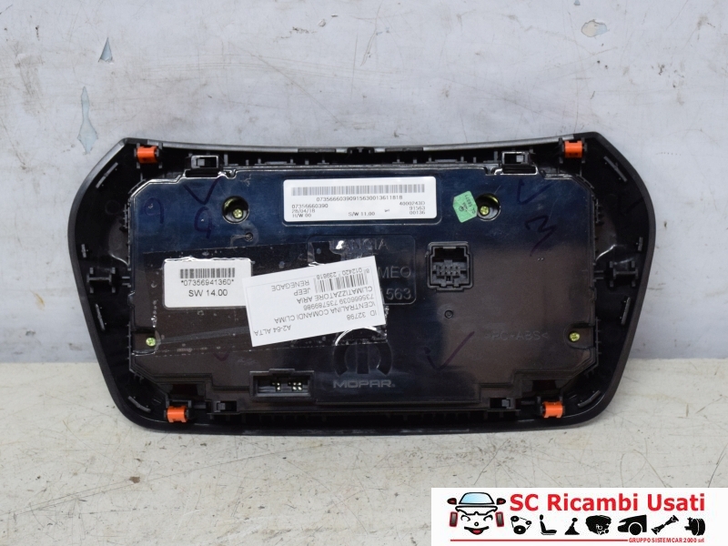 Centralina Comandi Clima Jeep Renegade 735666039 - 32798