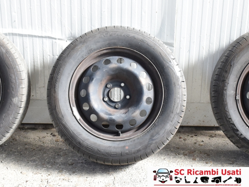 Cerchi In Ferro R16 Fiat 500x - 34204 Cerchi In Ferro R16 Fiat 500x - 34204