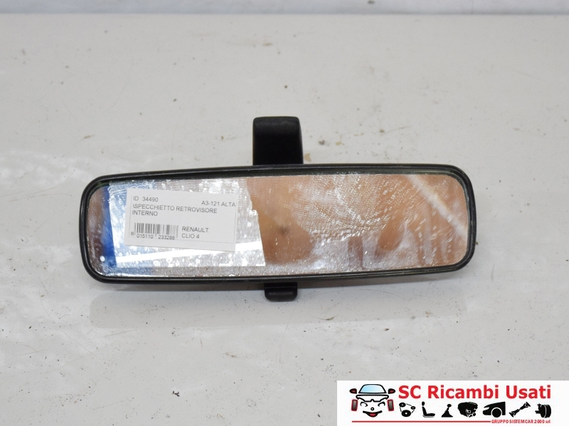 Specchietto Retrovisore Interno Renault Clio 4  - 34490