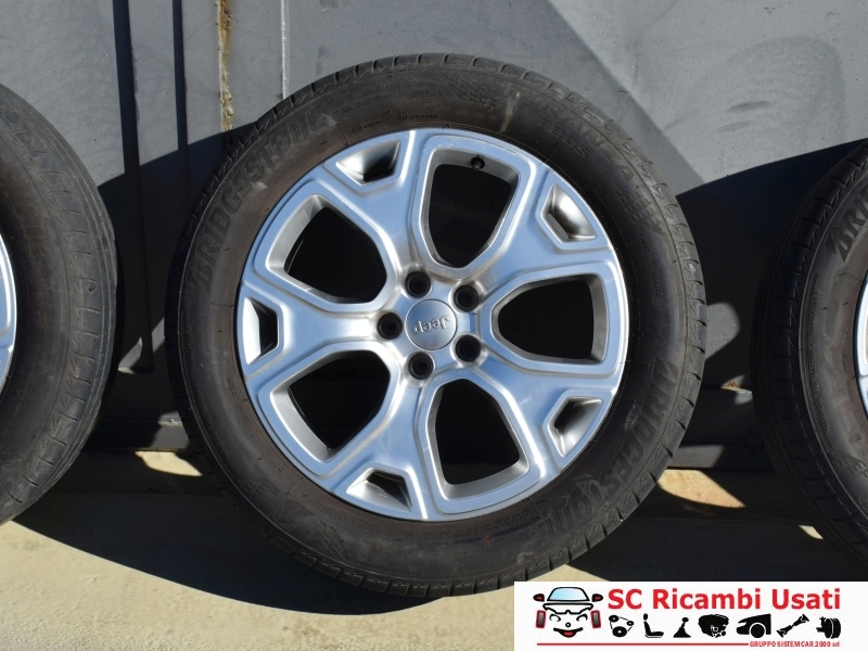 4 Cerchi In Lega Con Gomme R18 Jeep Renegade 735636795 - 35323