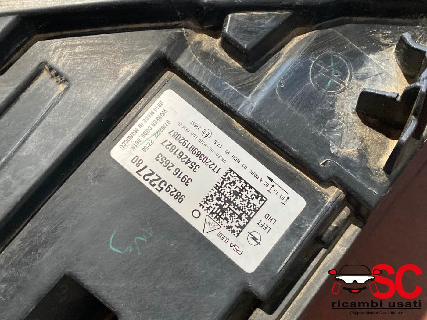 Musata E Airbag Opel Corsa F 1.2 Benz Iva Inclusa  - 35749